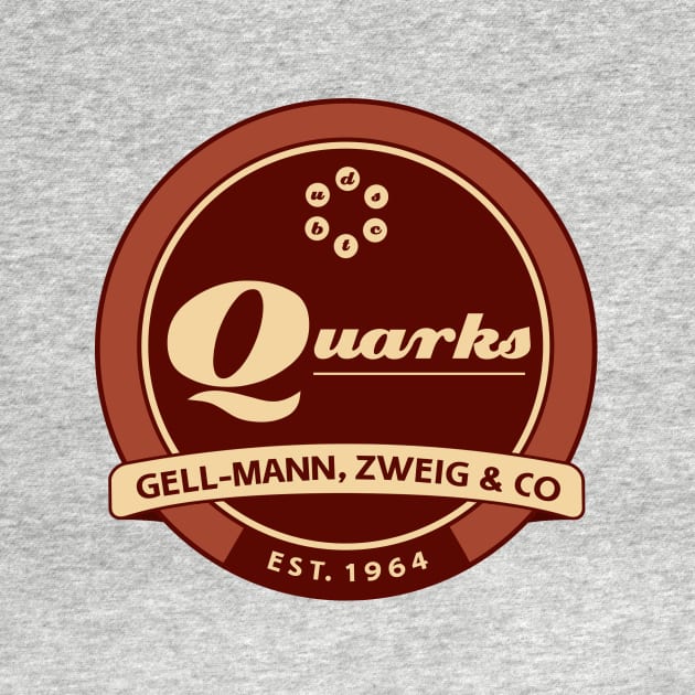 Quarks Vintage Logo by acrossTPB